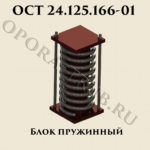 Блок пружинный ОСТ 24.125.166-01