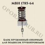 Блок пружинный опорный МВН 1785-64
