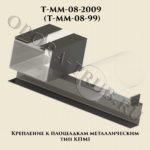 Крепление к площадкам металлическим тип КПМ1 Т-ММ-08-2009