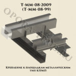 Крепление к площадкам металлическим тип КПМ15 Т-ММ-08-2009
